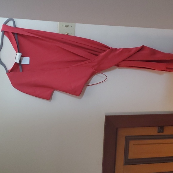 Sz L NWT $590 Alexis wrap maxi dress